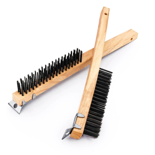 SizzleDelite Pizza Oven Scraper Cleaning Brush