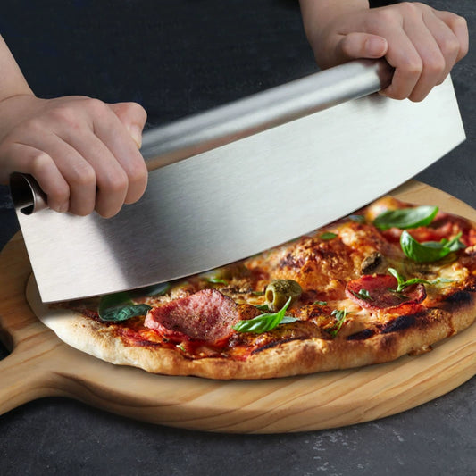 SizzleDelite Pizza Cutter Rocker Blade