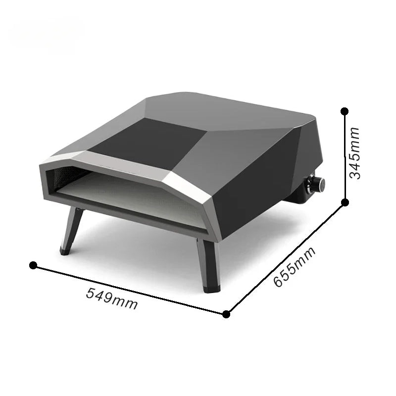 SizzleDelite Lumen 6 Pro Gas Powered Pizza Oven