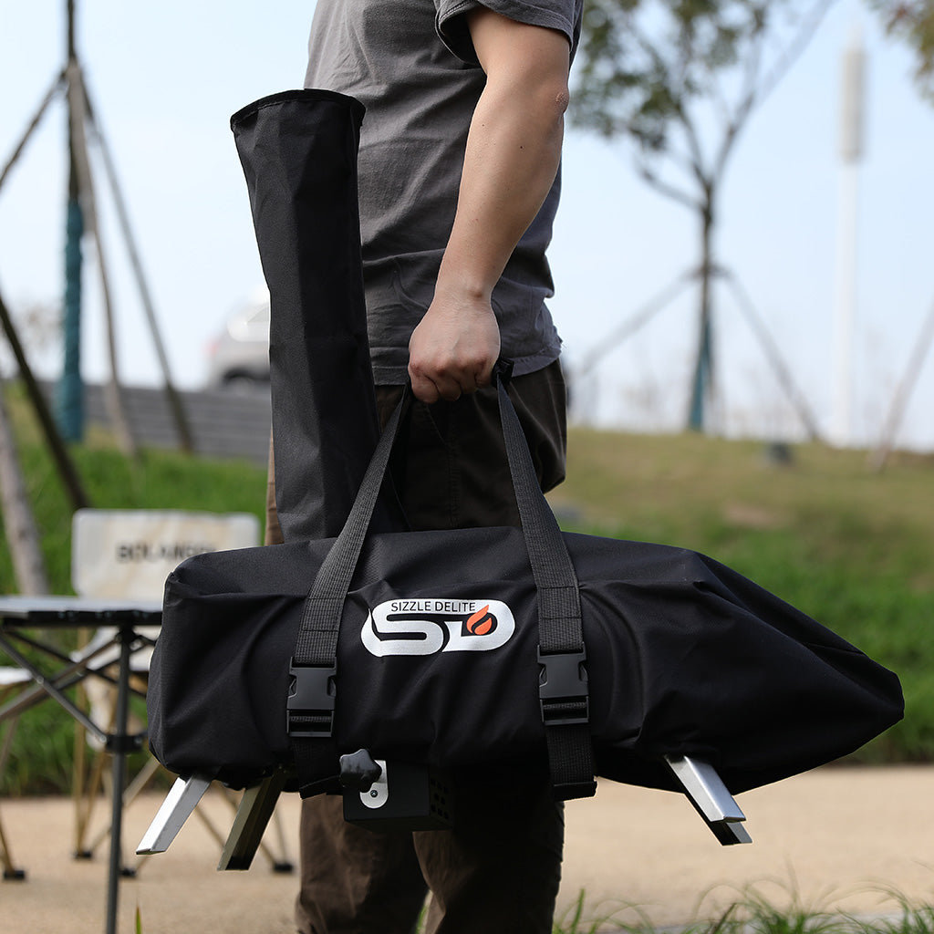 Outdoor portable pizza oven cover for sizzledelite ember 12