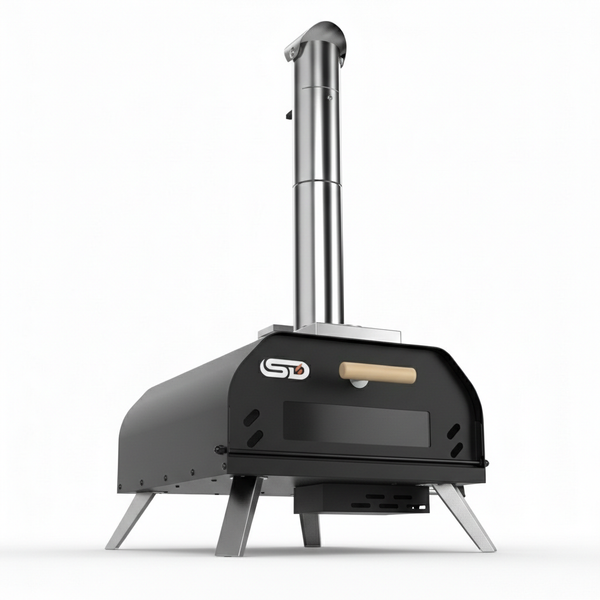 SizzleDelite Ember 12 | Wood Pellet Pizza Oven for Outdoor Cooking