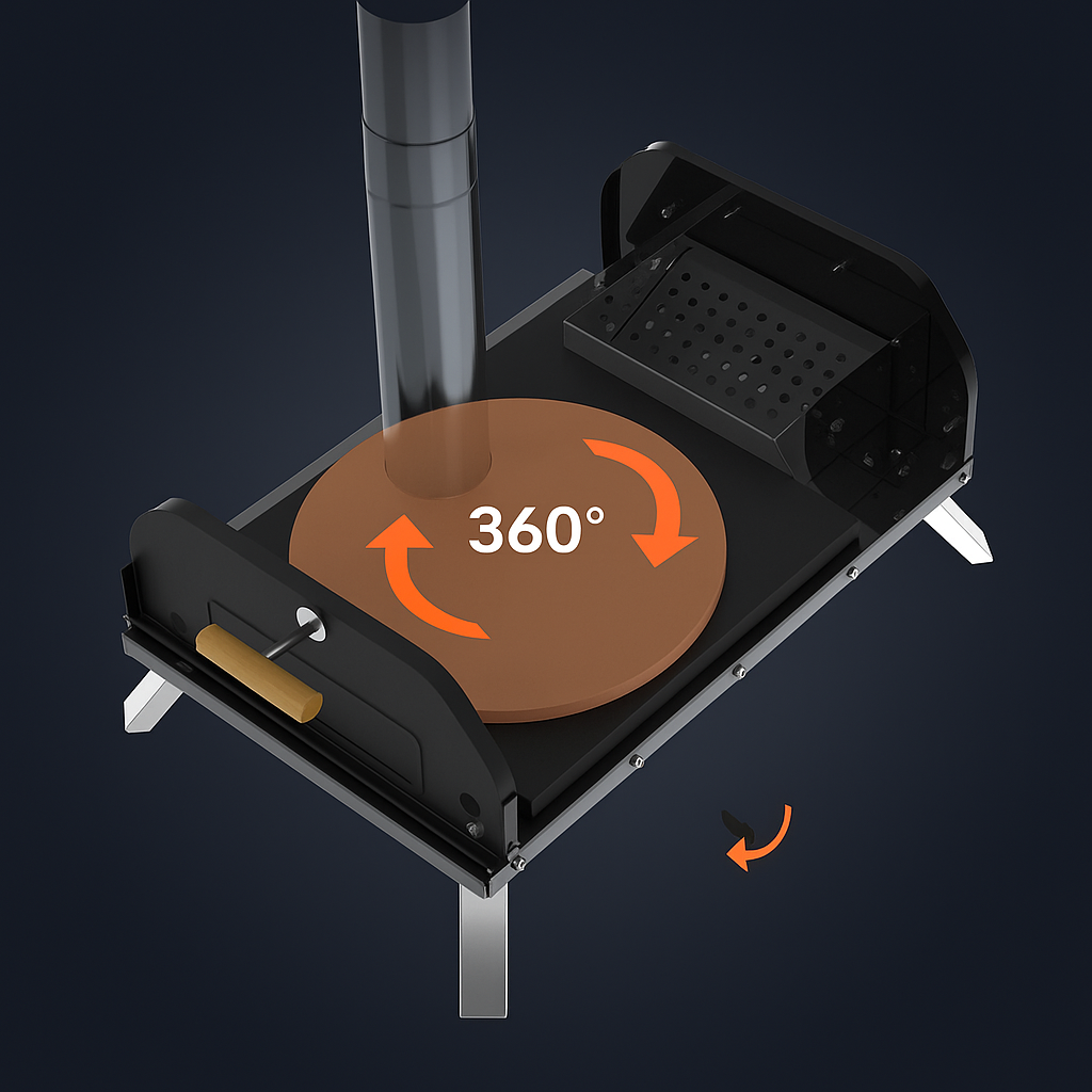 EmberCYCLE™ 360 Heat Circulation