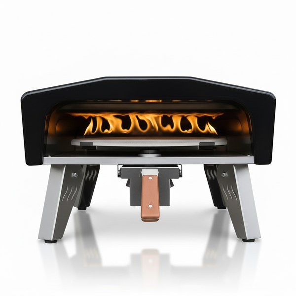 SizzleDelit Firo 14 Gas Pizza Oven – 950°F in 15 Min, Auto