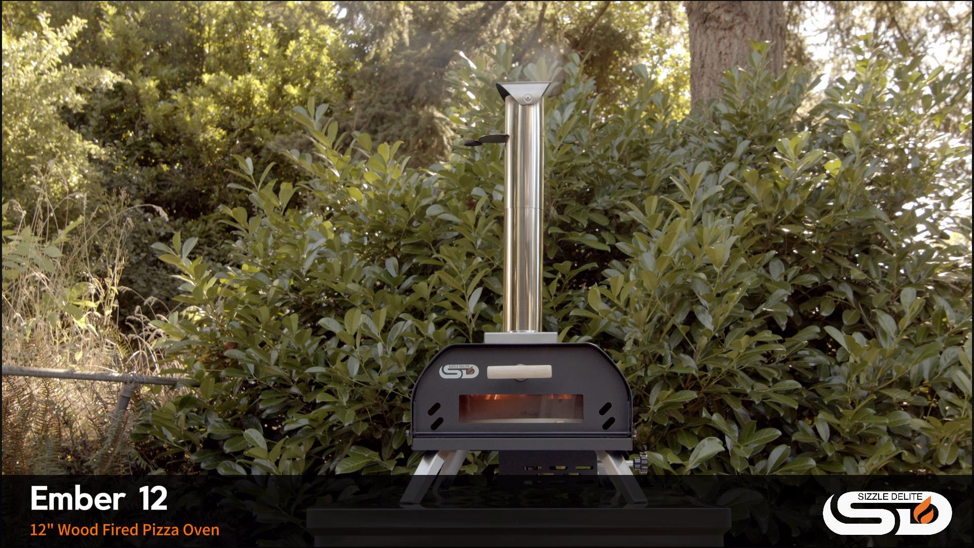 Load video: Ember 12 pizza oven Tutorial Video